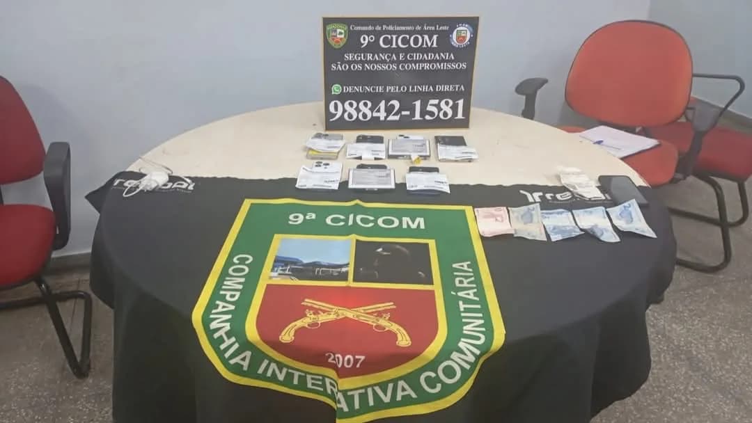 Criminoso é preso ao tentar roubar mais de R$ 71 mil em celulares da Bemol, em Manaus