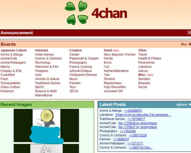 Fórum online 4chan é alvo de ataque hacker, usuários podem ter sido expostos