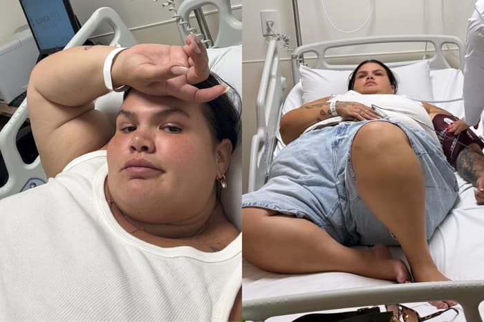 Bailarina Thais Carla é hospitalizada após dores: “Muito forte”