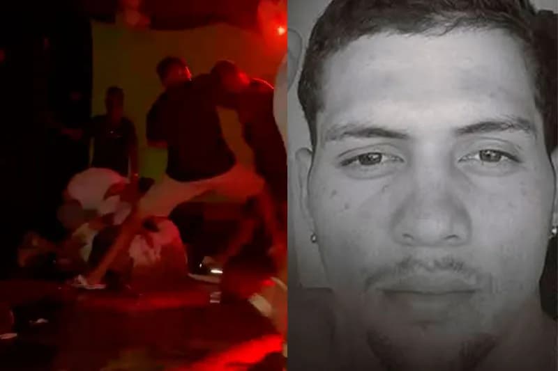 IMAGENS FORTES: Jovem é espancado e esfaqueado na festa “Neon Party” em Presidente Figueiredo