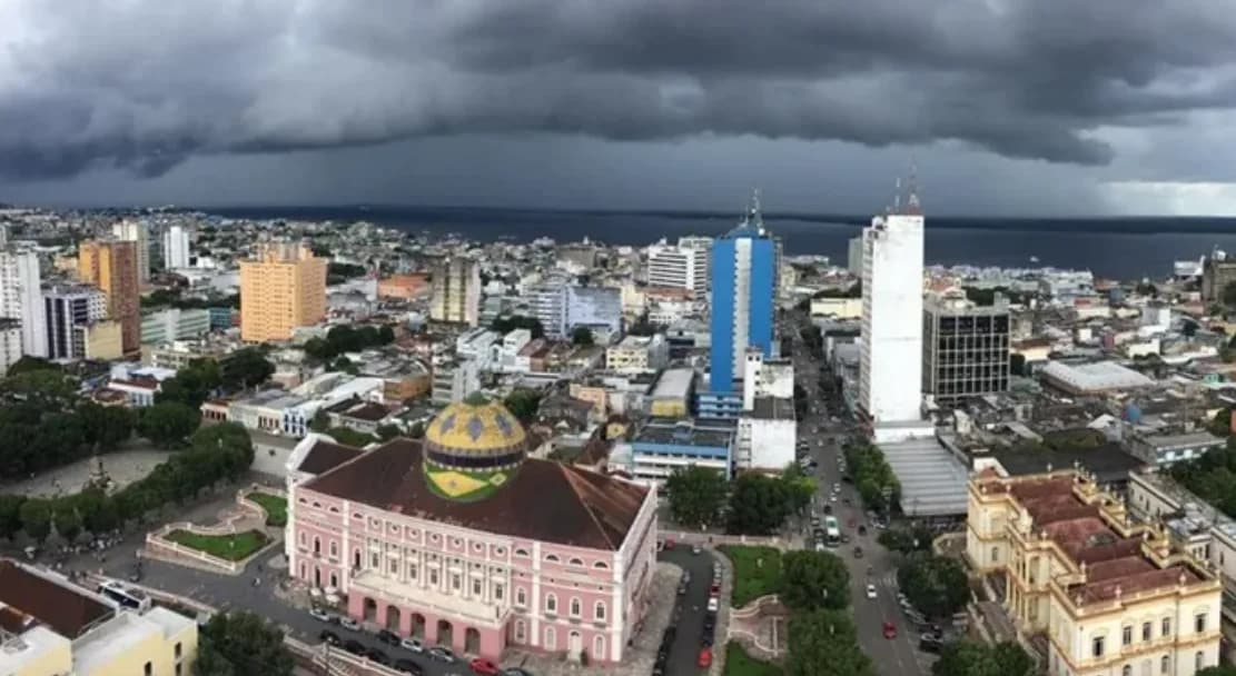 Defesa Civil emite alerta de chuva forte em Manaus e interior do AM