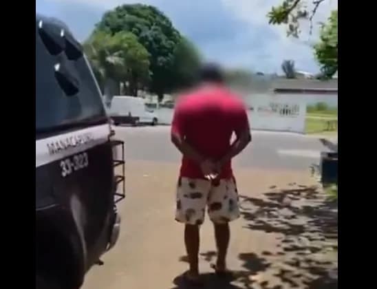 Taxista que matou motociclista e deixou 2 pessoas feridas em acidente é preso em Manaus