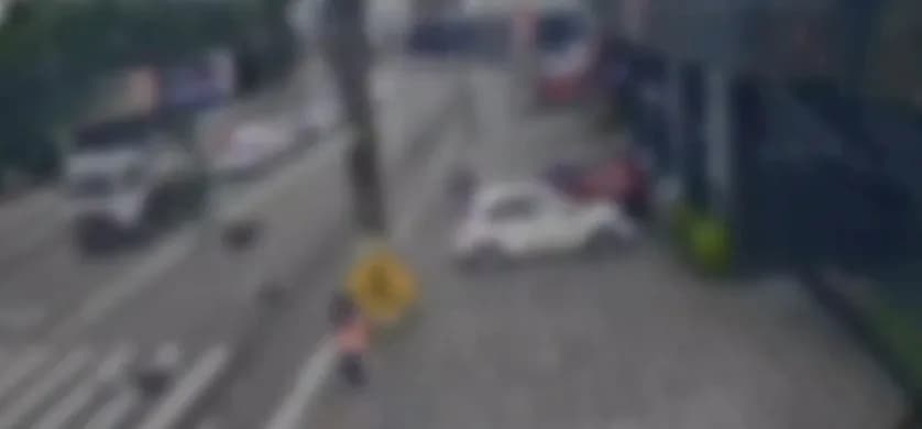 Mãe haitiana e duas filhas são atropeladas em Florianópolis; bebê foi arremessada