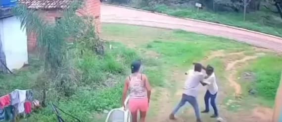 VÍDEO: Pai morre após briga com o filho durante bebedeira no Maranhão