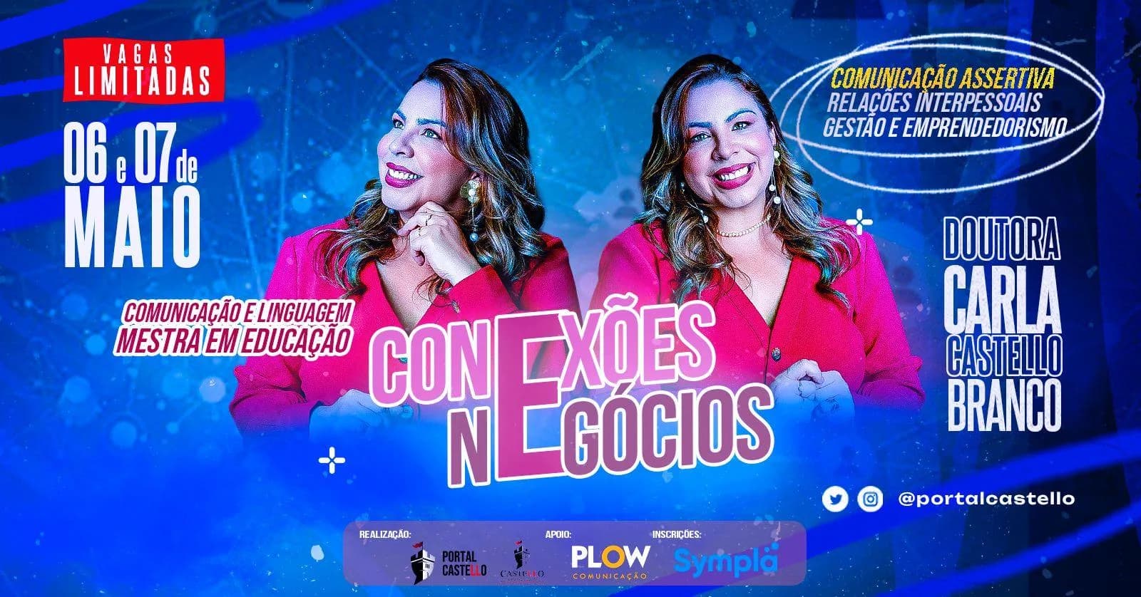 Jornalista Carla Castello Branco promove curso “Conexões e Negócios” em Manaus