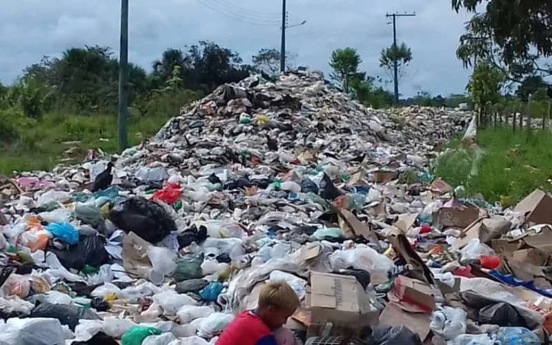 MPAM fiscaliza políticas públicas de tratamento de resíduos sólidos em Nhamundá