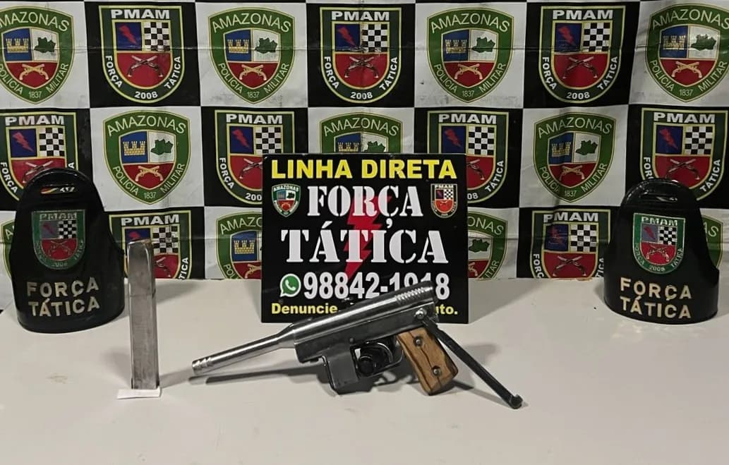 Submetralhadora é apreendida no 1º dia da Operação Impacto em Itacoatiara