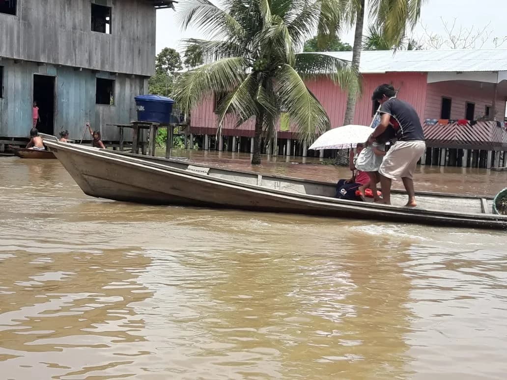 Amazonas tem 8 municípios em situação de emergência pela cheia; número pode chegar a 26, diz Defesa Civil