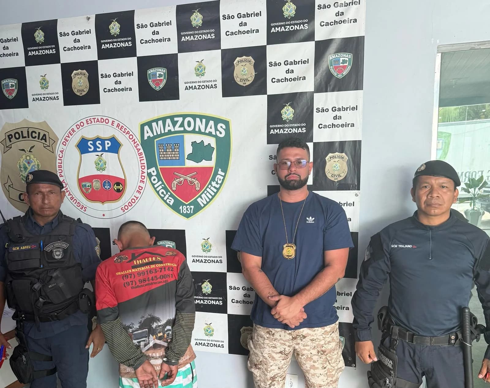 Jovem é preso por tentar matar cunhada a facadas em São Gabriel da Cachoeira