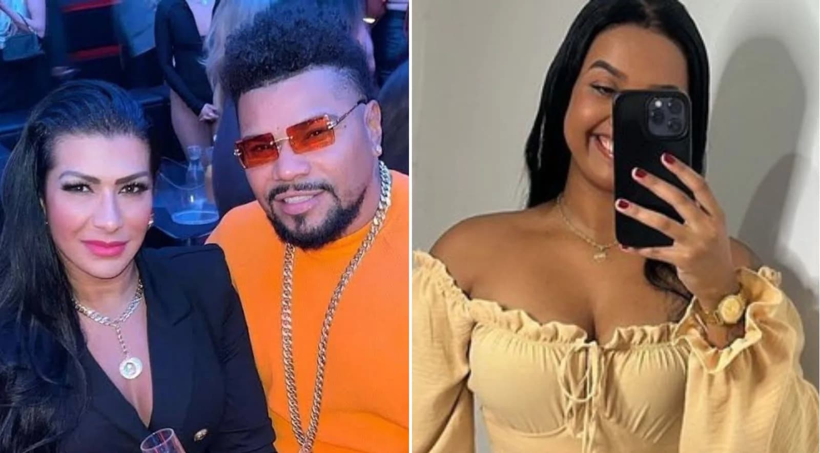 Blogueira expõe convite picante de Naldo Benny: “A gente faz ménage feminino”