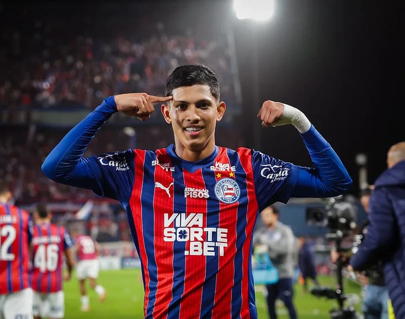 Com golaço de Erick Pulga, Bahia vence o Nacional no Uruguai pela Libertadores