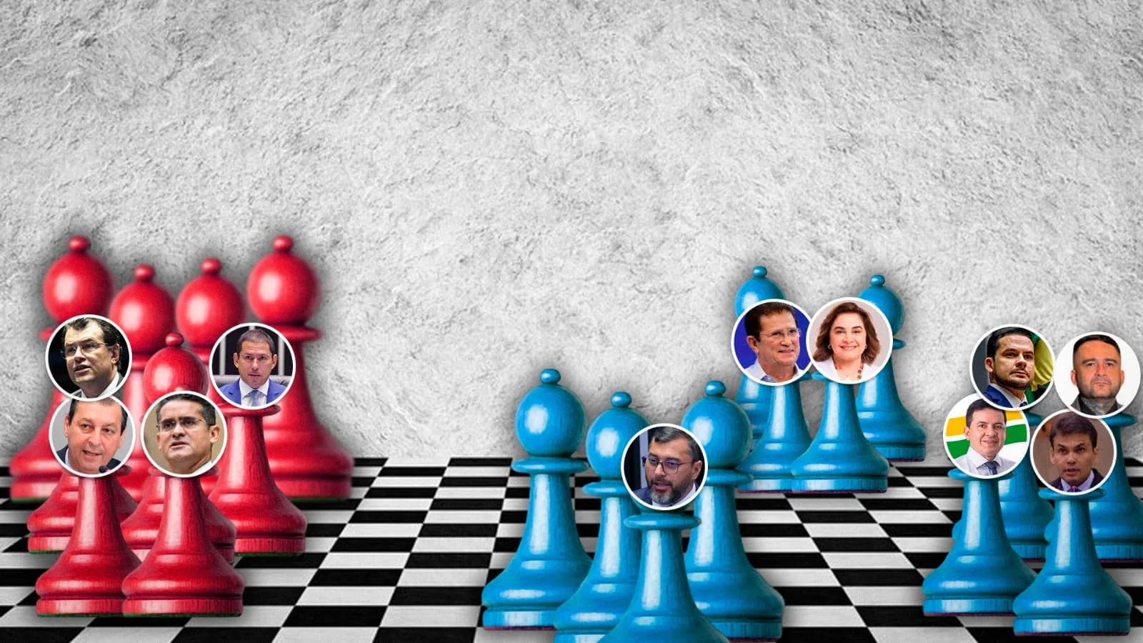 A esquerda unida e a direita dispersa no Amazonas