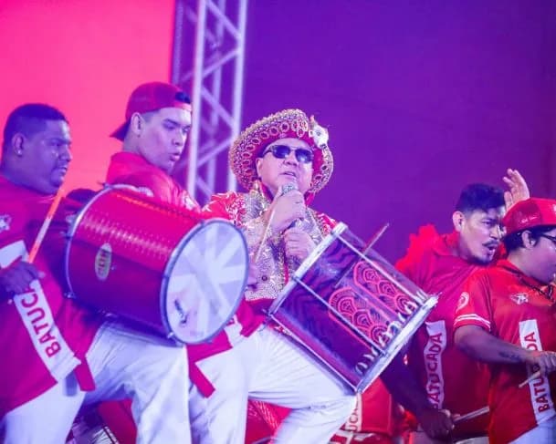 Curral do Garantido celebra povos indígenas em noite de emoção no Sambódromo