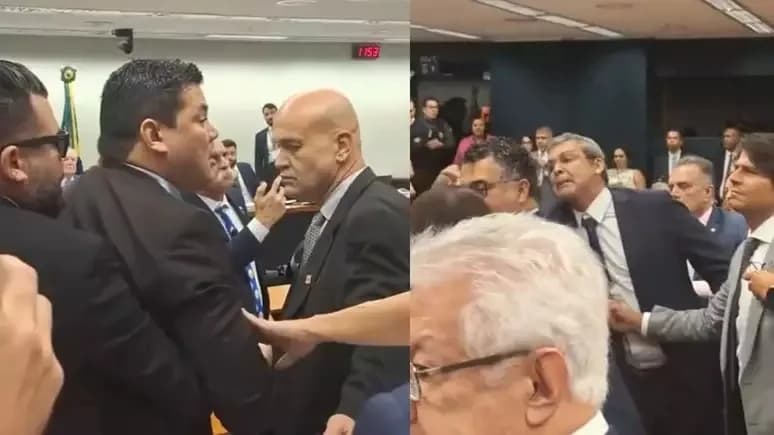VÍDEO: Deputados quase ‘saem no soco’ e causam tumulto em audiência na Câmara