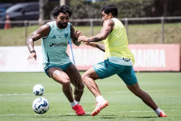Gabigol não treina no Cruzeiro para acompanhar julgamento de caso de doping