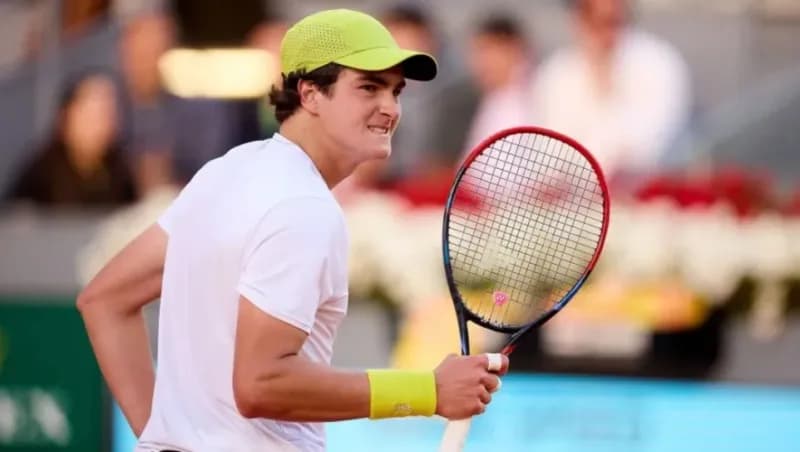 João Fonseca luta, mas é eliminado por Tommy Paul no Madrid Open