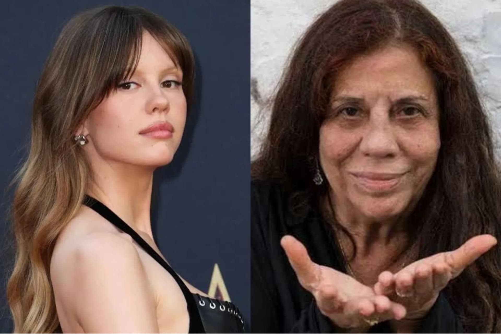 Filha de Maria Gladys comenta sobre ajuda de Mia Goth à avó: “Nem eu, nem minha mãe estamos sabendo”