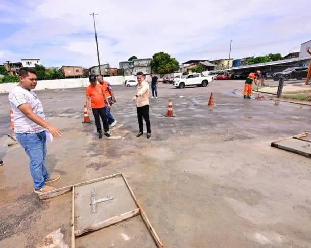 Começa a instalação da primeira estação meteorológica de Manaus