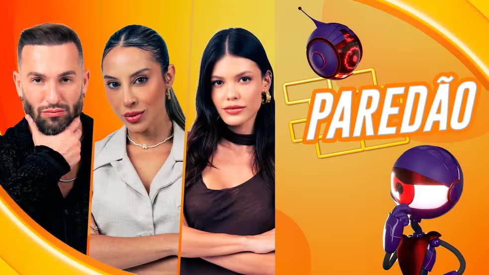 BBB 25: Quem sai no 18º Paredão da temporada: Diego, Vitória e Renata? Veja enquete