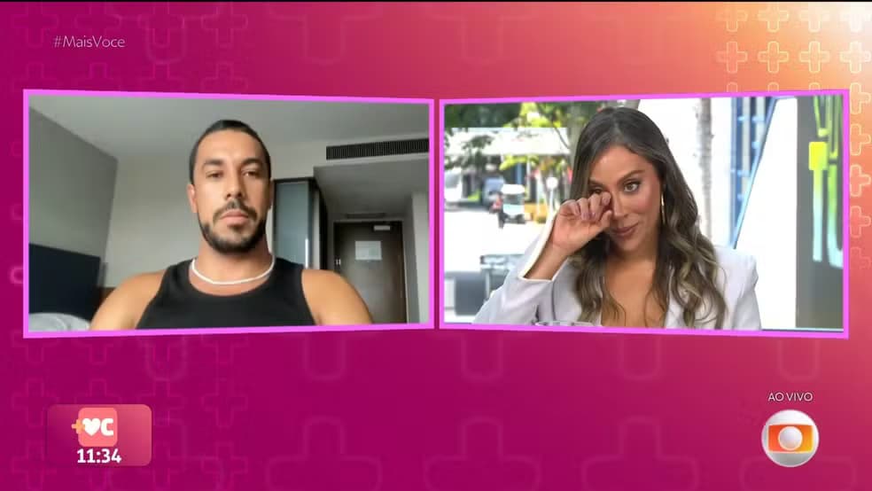 BBB 25: Maike pede desculpas a Renata no “Mais Você” após acusações de assédio: “Cenas horríveis”