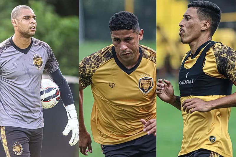 Reforços: Amazonas FC anuncia para a Série B com goleiro e atacantes