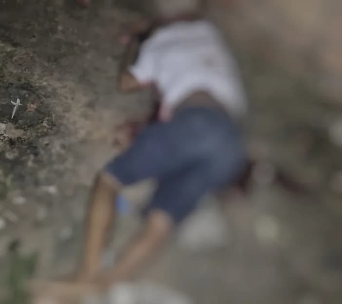 IMAGEM FORTE: homem tem cabeça ‘estourada’ ao ser metralhado em Manaus