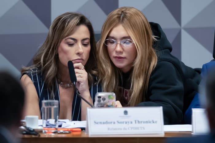 Soraya Thronicke deixa de seguir Virginia no Instagram após “deboche” da CPI das Bets com música do “tigrinho”