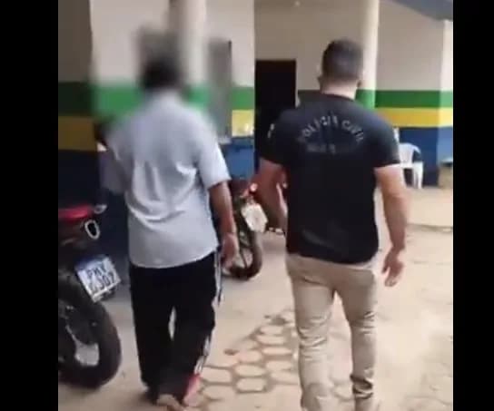 Bisavô postiço é preso suspeito de estuprar criança de 5 anos no Amazonas