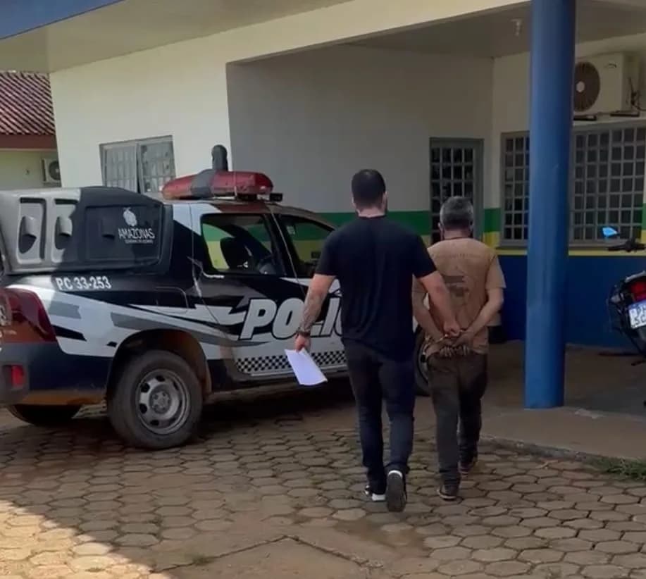 Homem condenado por abusar de ex-enteada é capturado em oficina no interior do AM