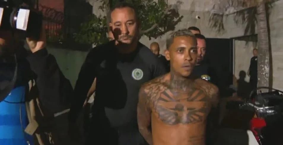 VÍDEO: Mc Poze do Rodo é preso por associação criminosa e apologia ao crime no Rio de Janeiro