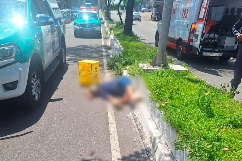 Trânsito: acidente mata idoso na zona Sul de Manaus