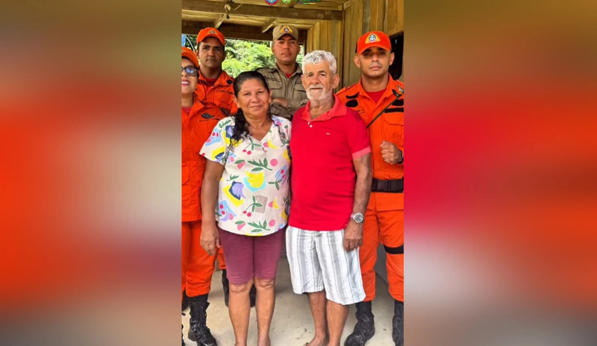 Idosos desaparecidos em área de mata no Amazonas são resgatados com vida