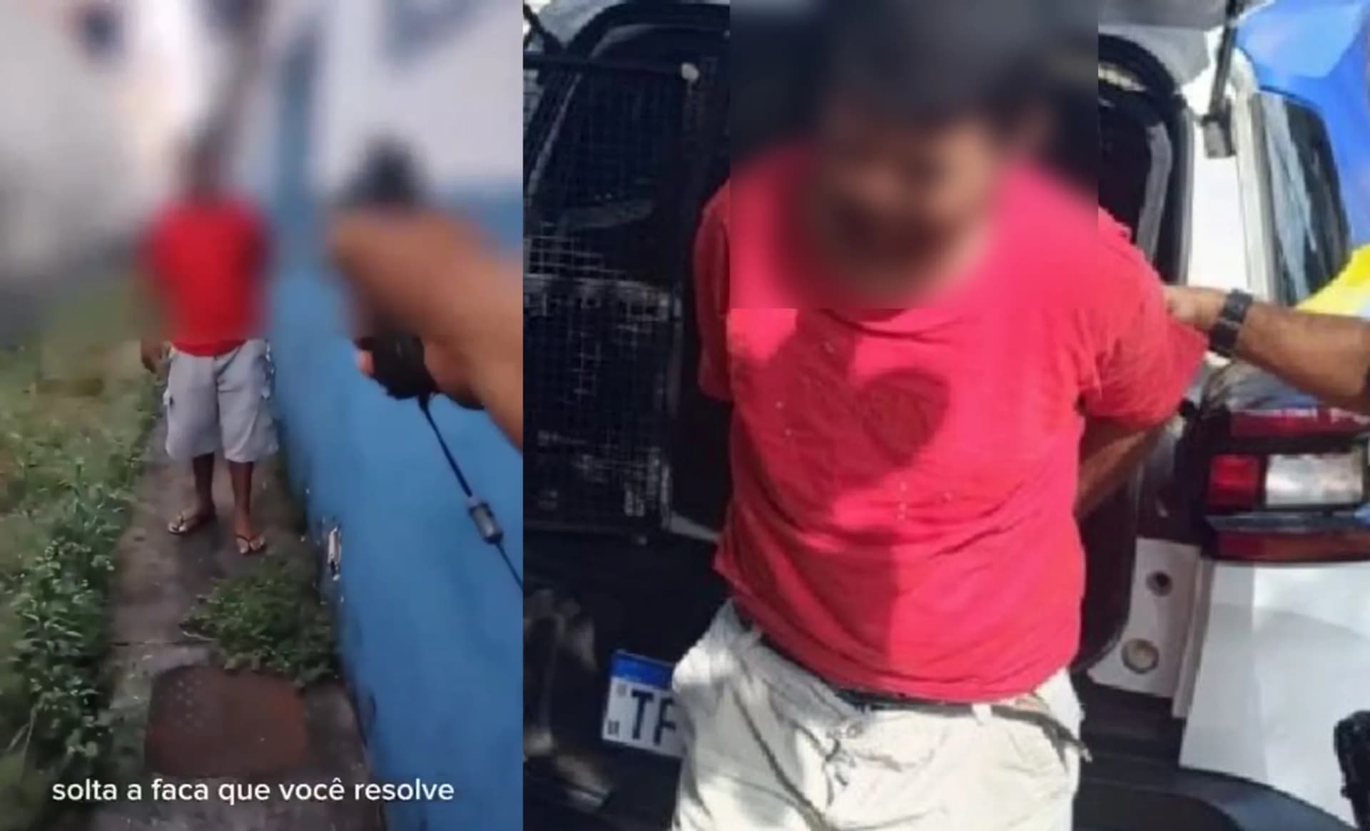 VÍDEO: Pai invade escola com facão para matar professor