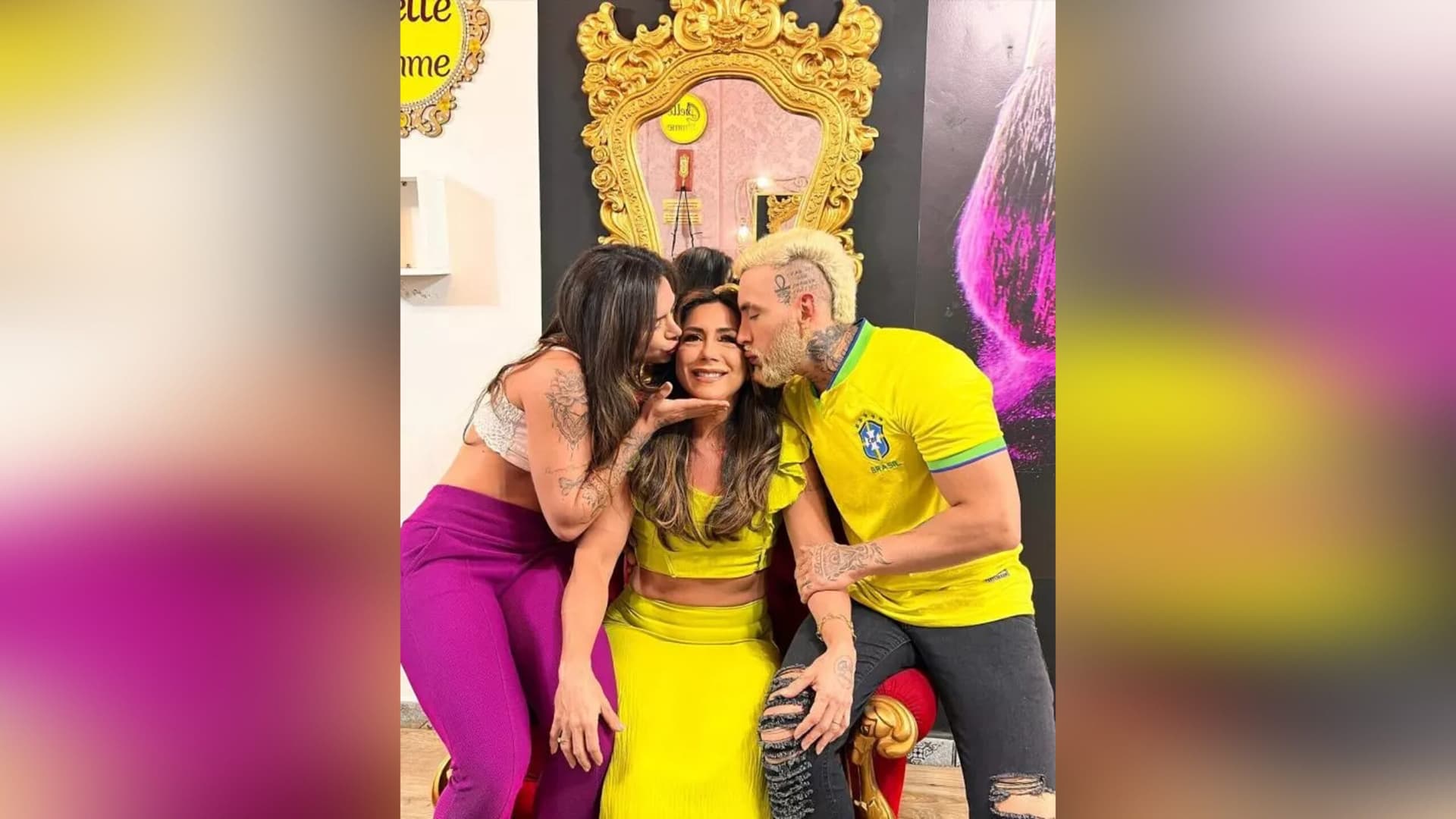 Campanha de Dia das Mães do salão Belle Femme gera polêmica ao usar imagem de Djidja Cardoso