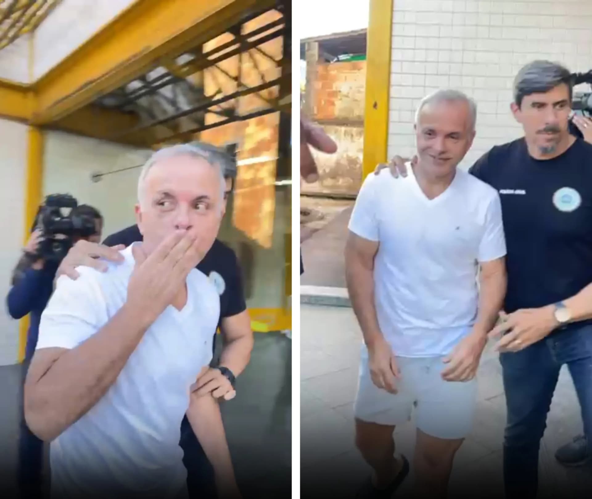 VÍDEO: Médico é preso por morte de paciente e ironiza policiais com “beijinho” durante abordagem