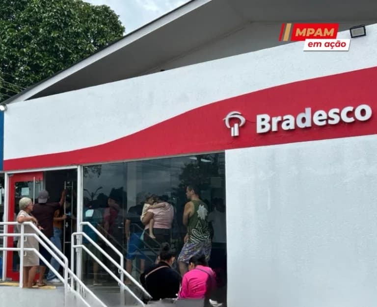 MPAM em Rio Preto da Eva move ação contra banco por precariedade no atendimento