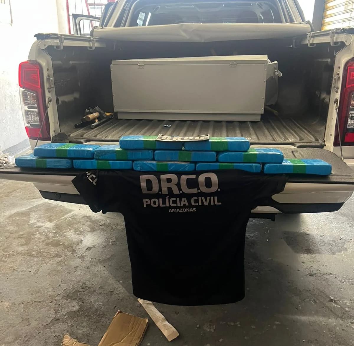 Nigeriano é preso em Manaus com quase 60 kg de cocaína avaliados em R$ 5 milhões