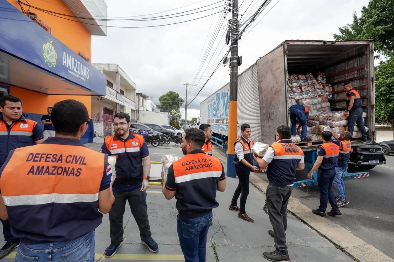 Operação Cheia 2025 envia 50 toneladas de ajuda humanitária para Borba e Novo Aripuanã