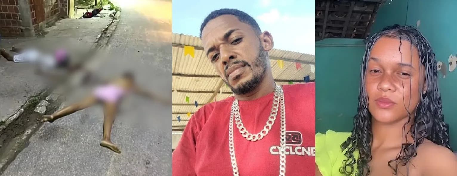 IMAGENS FORTES: casal morre em colisão de moto com poste em Pernambuco