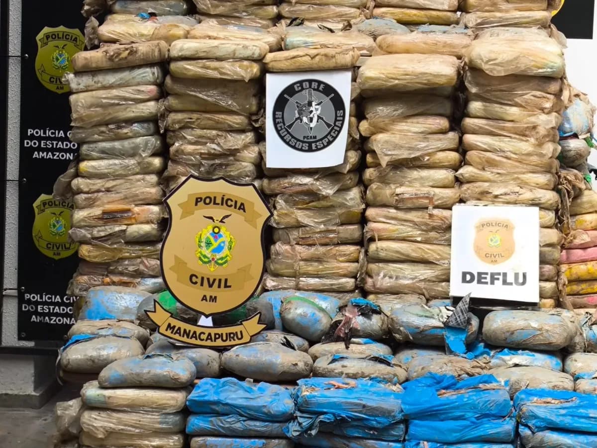 Maconha em tablete e ‘haxixe’ avaliados em R$ 24 milhões iria desembarcar na Feira da Panair