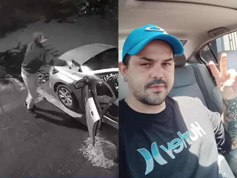 VÍDEO: homem é morto a tiros em frente de casa; câmeras registraram o crime
