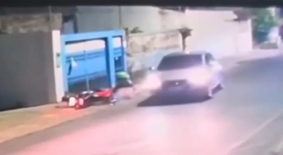 Vídeo flagra atropelamento intencional de motoboy em Manaus e causa indignação