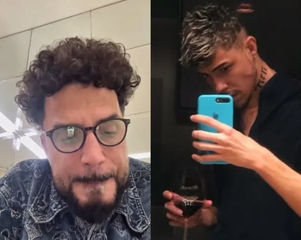 Latino desabafa e acusa filho de agressão e vício em drogas; jovem rebate acusações
