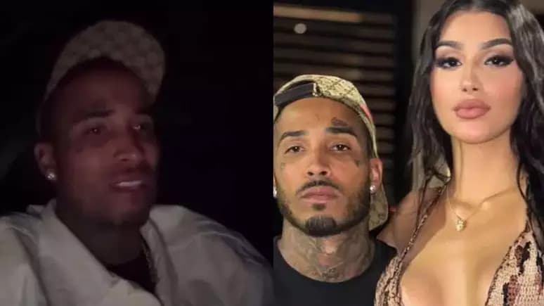 Gato Preto é detido por agressão contra Bia Miranda e chora em vídeo: “Sou muito de Deus”