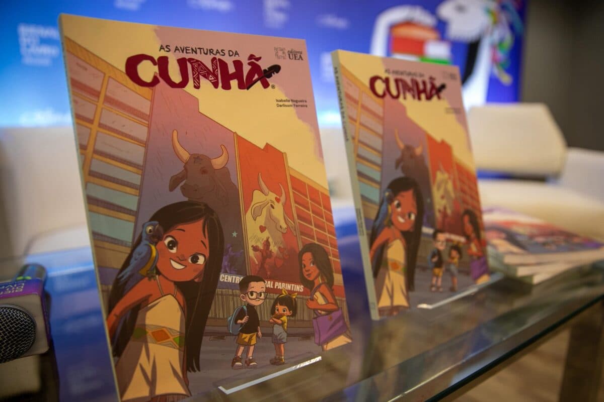 ‘As aventuras da Cunhã’: livro infantil de Isabelle Nogueira esgota em menos de 1h na Bienal do Rio