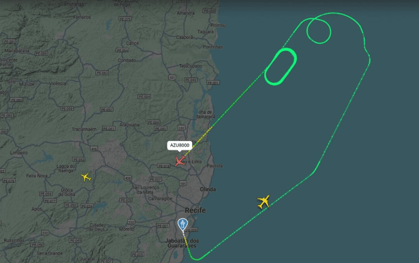 Voo inaugural Recife–Madri retorna por precaução técnica após decolagem