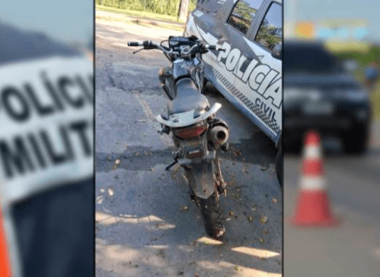 Adolescente de 16 anos é apreendido com moto roubada em Manaus
