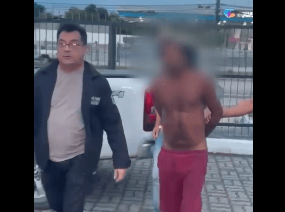 Homem é preso suspeito de matar morador de rua a pauladas por disputa de terrirório em Manaus