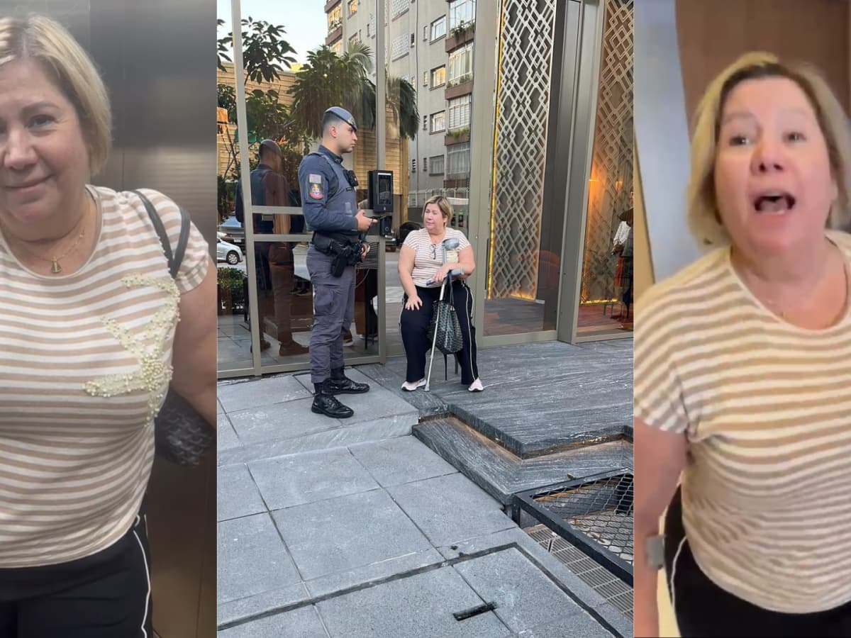 VÍDEO: Jornalista presa por homofobia volta a ofender homem após ser solta: “Boiola depilada”