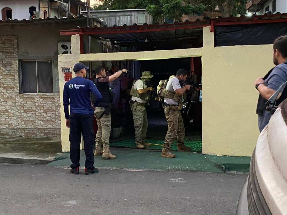 Operação Recuperafone desarticula grupo suspeito de roubo de celulares em Manaus